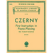 First Instruction in Piano Playing (100 Recreations): Schirmer Library of Classics Volume 445 Piano Technique