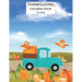 Thanksgiving Coloring Book For Kids: Cute Animals Activity Coloring Children Book, Pumpkin Car Thanksgiving Day Gift For Kids Pre Schoolers.