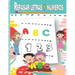 Repasar letras y numeros: Aprende a escribir, Aprendo en casa las letras y números (Libro de Caligrafia para Niños)
