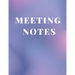 My Boring Meeting Survival Guide and Notes: 8.5x11 Meeting Notebook and Puzzle Book