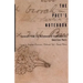 The Poet's Notebook: Excerpts from the Notebooks of 26 American Poets