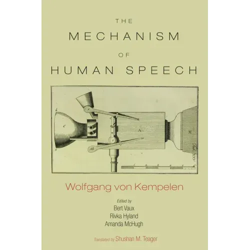 The Mechanism of Speech