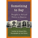 Something to Say: Thoughts on Art and Politics in America