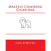 Maltese Coloring Calendar
