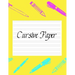 Cursive Paper: Practice Work Book Learn To Write Script Longhand Joined Up Writing - Ideal For Third To Sixth Grade Level (Large 8.5" x 11" Size)