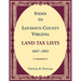 Index to Loudoun County, Virginia Land Tax Lists, 1847-1851