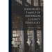 John Busey Family of Anderson County, Kentucky.