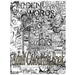 Hidden Words: Adult Colouring Book