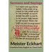 Sermons and Sayings