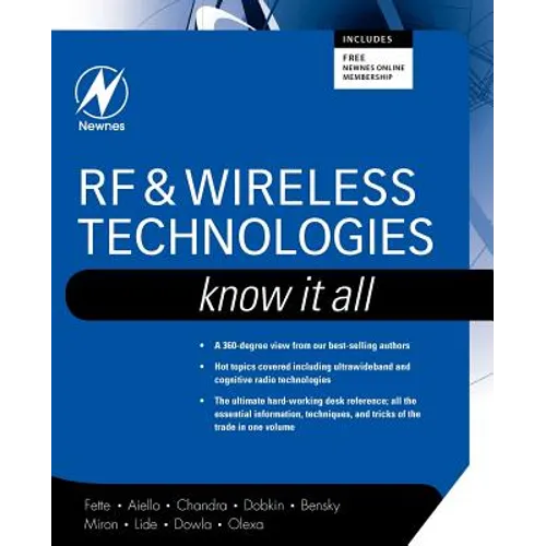 RF and Wireless Technologies: Know It All [With CDROM]
