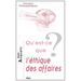Qu'est-CE Que l'Ethique Des Affaires?