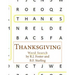 Thanksgiving: Word Search