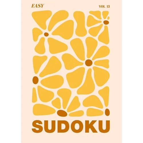 Easy Sudoku: 100 Sudoku Puzzles for Beginners & Relaxed Solving - Bold, Beautifully Designed Pretty Puzzle Book for Adults