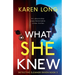 What She Knew: An absolutely unputdownable crime thriller