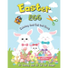 Easter Egg Coloring And Cut Out Book: 25 Coloring And 25 Cut Out Designs for Boys And Girls 4 -8 Years Old Full Of Bunnies Chicks Eggs and Dinosaur !