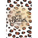 Why We Are Besties: A Fill in the Blank Gift Journal for Friends, Leopard Print