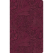 ESV Value Thinline Bible (Trutone, Raspberry, Floral Design)