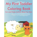 My First Toddler Coloring Book Cut and Paste Activity Book for Kids: Color and Learn Animals and Their Babies