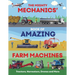 The Mighty Mechanics' Book of Amazing Farm Machines: Tractors, Harvesters, Drones, and More