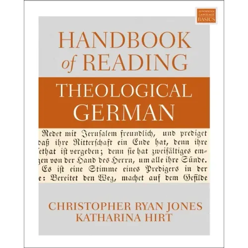 Handbook of Reading Theological German