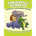 English and German Animal Coloring Book (Coloring Book for Kids)