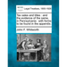 Tax Sales and Titles: And the Evidence of the Same, in Pennsylvania: With Forms to Be Found in the Appendix.