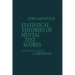Statistical Theories of Mental Test Scores