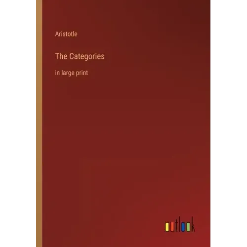 The Categories: in large print