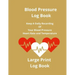 Blood Pressure Log Book: Keep A Daily Recording Of Your Blood Pressure, Heart Rate and Temperature