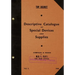 TOP SECRET Descriptive Catalogue of Special Devices and Supplies, Volume II: 1945