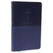 NKJV, Value Thinline Bible, Standard Print, Imitation Leather, Blue, Red Letter Edition