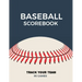 Baseball Scorebook: Record Game Sheet, Games Score Book Sheets, Scoring Notebook, Journal