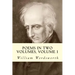 Poems in Two Volumes, Volume 1