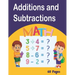 Additions and Subtractions: Mathematics workbook, 60 pages of games Learn Math while having fun from 4 years old, lower exercise, higher, fully co