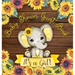 It's a Girl: Baby Shower Guest Book with Elephant and Sunflower Theme, Record Wishes and Advice for Parents, Guest Sign-In with Address, Gift Log, and