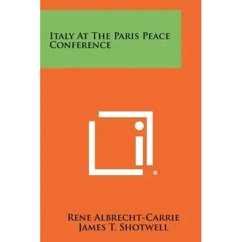 Italy At The Paris Peace Conference