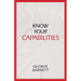 Know Your Capabilities