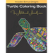 Turtle Coloring Book For Adults And Animal Lovers: Over 40 Beautiful and Calming Designs for Stress Relief and Relaxation - Beginner, Complex and Real