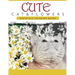 Cute Cat and Flower: Grayscale coloring books for adults Anti-Stress Art Therapy for Busy People (Adult Coloring Books Series, grayscale fa