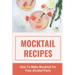 Mocktail Recipes: How To Make Mocktail For Free-Alcohol Party: Healthy Mocktail Recipes
