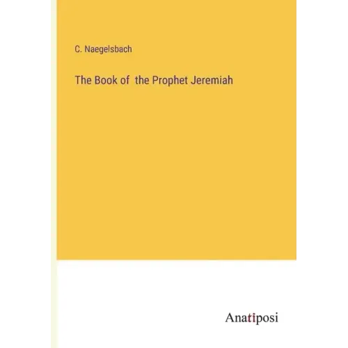 The Book of the Prophet Jeremiah