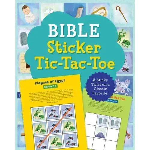 Bible Sticker Tic-Tac-Toe: A Sticky Twist on a Classic Favorite!