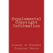 Supplemental Copyright Information