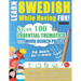 Learn Swedish While Having Fun! - For Adults: EASY TO ADVANCED - STUDY 100 ESSENTIAL THEMATICS WITH WORD SEARCH PUZZLES - VOL.1 - Uncover How to Impro
