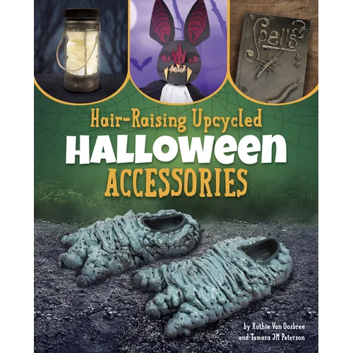 Hair-Raising Upcycled Halloween Accessories