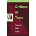 Critique of Taste