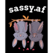 sassyy.af: 2nd Anniversary Gift For Wife - Blank Composition Notebook & Journal To Write In Notes About Hubbie