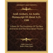 Arab Archery, An Arabic Manuscript Of About A.D. 1500: A Book On The Excellence Of The Bow And Arrow And The Description Thereof