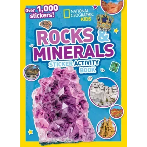 Rocks and Minerals Sticker Activity Book