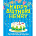 Happy Birthday Henry: The Big Birthday Activity Book: Personalized Books for Kids